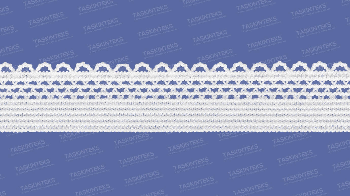 13 MM Special Ruffle Braided Elastic