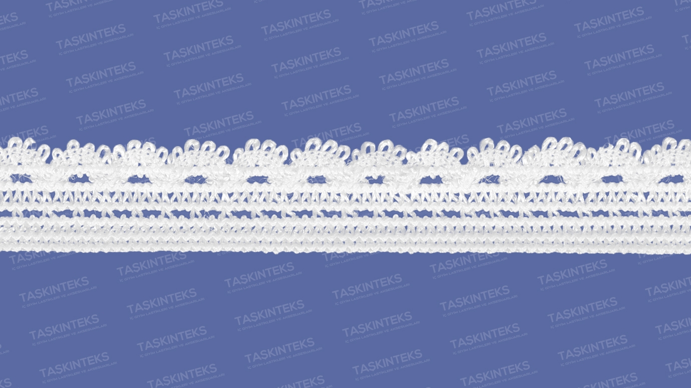 10 MM Braided Shiny Tower Elastic