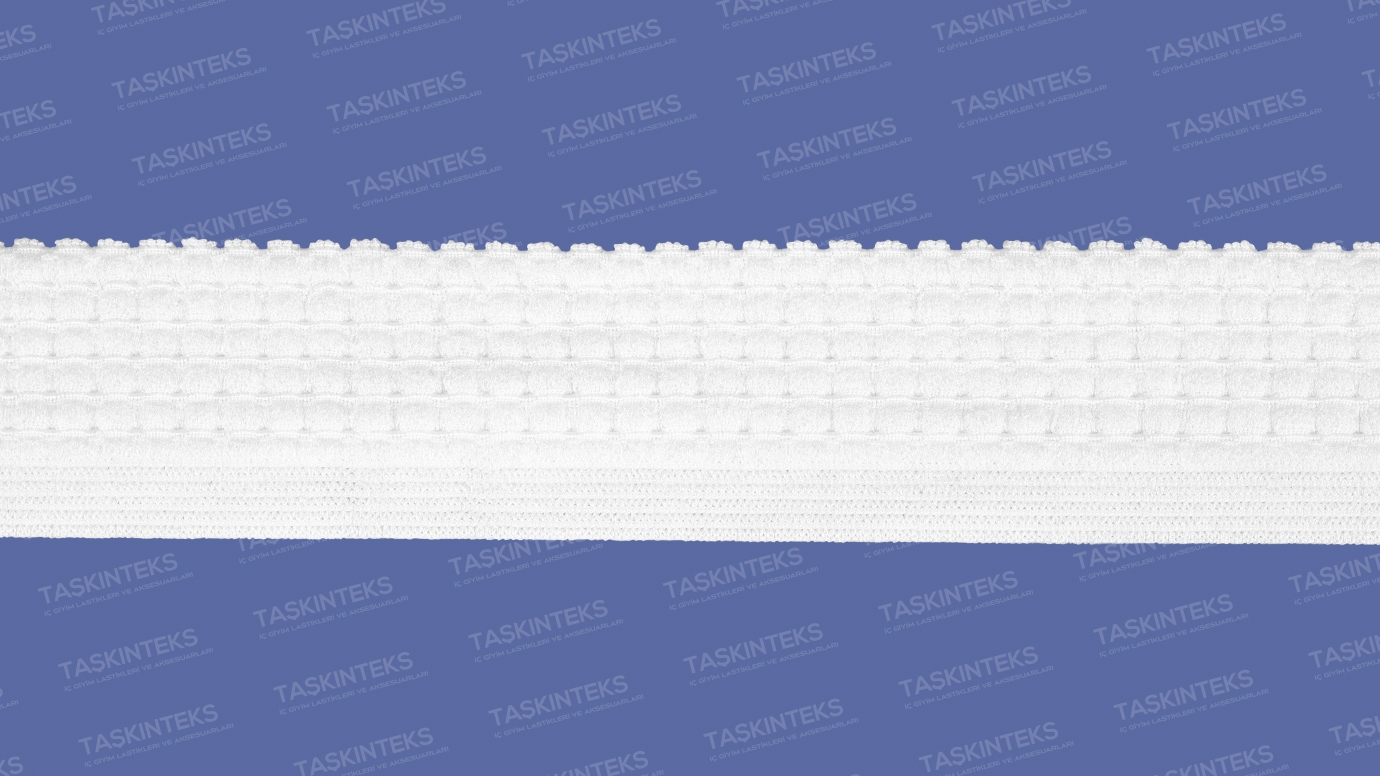30 MM Örme Pamuk Desenli Lastik